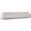 Modway Commix Down Filled Overstuffed 4 Piece Sectional Sofa Set EEI-3357-BEI Beige