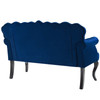 Modway Viola Chesterfield Button Tufted Loveseat Performance Velvet Settee EEI-3373-NAV Navy