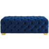 Modway Sensible Button Tufted Performance Velvet Bench EEI-3411-NAV Navy