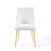 Modway Viscount Modern Accent Performance Velvet Dining Chair EEI-3416-WHI White