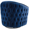 Modway Rogue Swivel Performance Velvet Armchair EEI-3434-NAV Navy