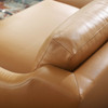 Modway Harness 83.5" Stainless Steel Base Leather Sofa EEI-3444-TAN Tan