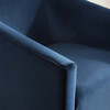 Modway Twist Accent Lounge Performance Velvet Swivel Chair EEI-3456-MID Midnight Blue
