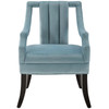 Modway Harken Performance Velvet Accent Chair EEI-3458-LBU Light Blue