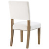 Modway Oblige Dining Chair Wood Set of 4 EEI-3478-IVO Ivory