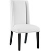 Modway Baron Dining Chair Vinyl Set of 4 EEI-3502-WHI