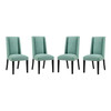 Modway Baron Dining Chair Fabric Set of 4 EEI-3503-LAG