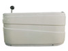 EAGO AM175-L  5'' White Acrylic Corner Whirpool Bathtub - Drain on Left