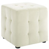 Modway Contour Tufted Cube Performance Velvet Ottoman EEI-3577-IVO