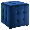 Modway Contour Tufted Cube Performance Velvet Ottoman EEI-3577-NAV