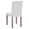 Modway Prosper Faux Leather Dining Side Chair Set of 2 EEI-3617-WHI