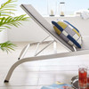 Modway Savannah Mesh Chaise Outdoor Patio Aluminum Lounge Chair EEI-3721-GRY