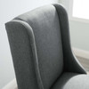 Modway Baron Upholstered Fabric Bar Stool EEI-3737-GRY Gray