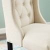 Modway Baronet Tufted Button Upholstered Fabric Counter Stool EEI-3739-BEI Beige