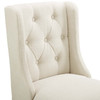 Modway Baronet Tufted Button Upholstered Fabric Bar Stool EEI-3741-BEI Beige