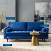 Modway Valour Performance Velvet Sofa EEI-3764-NAV Navy