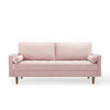 Modway Valour Performance Velvet Sofa EEI-3764-PNK Pink