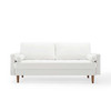 Modway Valour Performance Velvet Sofa EEI-3764-WHI White