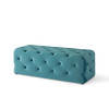 Modway Amour 48" Tufted Button Entryway Performance Velvet Bench EEI-3768-SEA Sea Blue