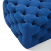 Modway Amour Tufted Button Square Performance Velvet Ottoman EEI-3776-NAV Navy