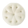 Modway Amour Tufted Button Round Performance Velvet Ottoman EEI-3778-IVO Ivory