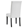 Modway Parcel Performance Velvet Dining Side Chairs - Set of 2 EEI-3779-WHI White