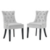 Modway Regent Tufted Performance Velvet Dining Side Chairs - Set of 2 EEI-3780-WHI White