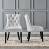 Modway Regent Tufted Performance Velvet Dining Side Chairs - Set of 2 EEI-3780-WHI White