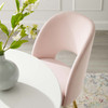 Modway Rouse Dining Room Side Chair EEI-3836-PNK Pink