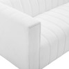 Modway Reflection Channel Tufted Upholstered Fabric Sofa EEI-3881-WHI White