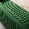 Modway Conjure Channel Tufted Velvet Sofa EEI-3885-EME Emerald