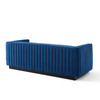 Modway Conjure Channel Tufted Velvet Sofa EEI-3885-NAV Navy