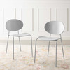 Modway Palette Dining Side Chair Set of 2 EEI-3902-GRY Gray