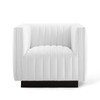 Modway Conjure Tufted Upholstered Fabric Armchair EEI-3927-WHI White