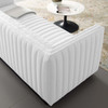 Modway Conjure Tufted Upholstered Fabric Sofa EEI-3928-WHI White