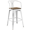 Modway Promenade Bar Stool Set of 2 EEI-3954-WHI White