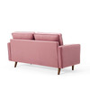 Modway Valour Performance Velvet Loveseat EEI-4004-DUS Dusty Rose