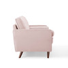 Modway Valour Performance Velvet Loveseat EEI-4004-PNK Pink