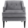 Modway Concur Living Room Set Performance Velvet Set of 2 EEI-4024-IVO-SET Gray