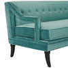 Modway Concur Living Room Set Performance Velvet Set of 3 EEI-4025-GRN-SET Teal