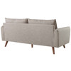 Modway Revive Upholstered Fabric Sofa and Loveseat Set EEI-4047-BEI-SET Beige