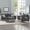 Modway Revive Upholstered Fabric Sofa and Loveseat Set EEI-4047-GRY-SET Gray