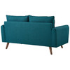 Modway Revive Upholstered Fabric Sofa and Loveseat Set EEI-4047-TEA-SET Teal