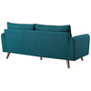 Modway Revive Upholstered Fabric Sofa and Loveseat Set EEI-4047-TEA-SET Teal