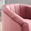 Modway Prospect Performance Velvet Swivel Armchair EEI-4139-DUS Dusty Rose