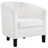 Modway Prospect Channel Tufted Performance Velvet Armchair Set of 2 EEI-4150-WHI White