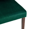 Modway Prosper 5 Piece Upholstered Velvet Dining Set EEI-4185-CAP-GRN Cappuccino Green