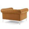 Modway Idyll Tufted Upholstered Leather 3 Piece Set EEI-4194-TAN-SET Tan