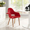 Modway Aegis Dining Armchair EEI-555-RED Red