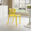 Modway Curvy Dining Side Chair EEI-557-YLW Yellow